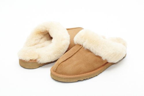 UniKoala Women's Classic Sheepskin Slipper Chestnut