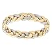 Jewelry : 14k Two-Tone Hand Woven Men's Band, 3.5mm