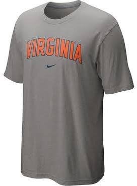 Virginia Classic Screen Print T-shirt (Heather Gray, Large)