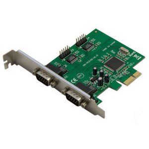 PCIe power management, full serial modem control, 4-Port PCI-Express card
