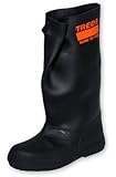 TREDS 17852 Super Tough 17" Pull-On Stretch Rubber Overboots for Rain, Slush, Snow and Construction, Large (One Pair)