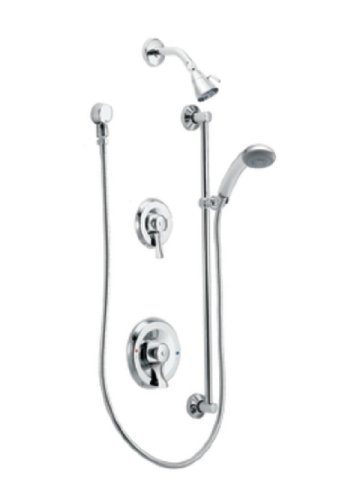 Moen 8342 Commercial Three System Chrome