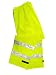 High Visibility Neon Green Waterproof Rain Pant with Reflective Stripes