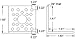 90° Single Angle Channel Bracket