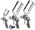 Titan Tools Vaper 19220 4-Piece Triple Set-Up HVLP Spray Gun Kit