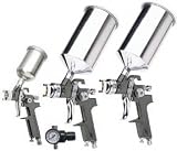 Titan Tools Vaper 19220 4-Piece Triple Set-Up HVLP Spray Gun Kit