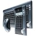 Logitech diNovo Media Desktop 2.0 Keyboard, keypad - wireless - Bluetooth - mouse - USB / PS/2 wireless receiver - English
