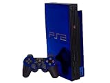 Sony PlayStation 2 (PS2) Skin - NEW - BLUE CHROME MIRROR system skins faceplate decal mod
