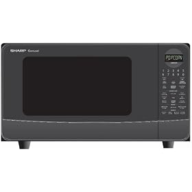 Sharp R420LK 1.4 cu.ft 1100 Watts Family Size Microwave Oven - Black by Sharp