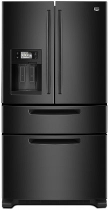 25 cu. ft. Ice2O Easy Access Refrigerator with Easy Access Drawer Energy-saving Design Color LCD Touch Screen Right Size Ice Cubes and LED Interior Lighting