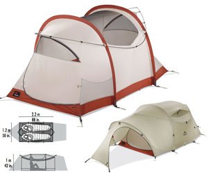 MSR Mo Room 2 Tent - 2 Person, 3 Season by MSR
