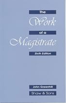 The Work of a Magistrate