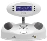 Pure Digital 'the bug' DAB Digital Clock Radio with 128MB SD Card - Graphite