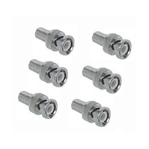 Q-See QSRCBN6 6 Pack RCA-BNC Connectors by 