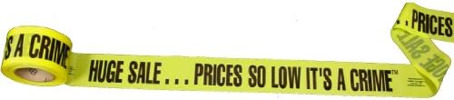 Sale Tape - HUGE SALE...PRICES SO LOW IT'S A CRIME - 500 Feet!