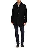 Kenneth Cole Mens Melton Car Coat