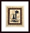 Art Poster Wood Framed Print - Automatic Telephone II - Artist: unknown- Poster Size: 18 X 14