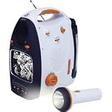 5 B&W TV with AM/FM/WB Radio and Flashlight