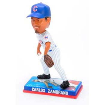 Carlos Zambrano Chicago Cubs MLB Photobase Bobblehead (Quantity of 1)