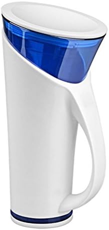 Aterlin 400ML Intelligent Induction Drinking Cup Sound Touch Sense Electronic Induction Temperature Display Practical Water Bottles Time Reminder Smart Cups (Deep Blue)