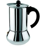 Vev Vigano Carioca Nero 6-cup Espresso Pot - Vev Vigano 8256
