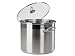 Edelstahl Universaltopf Gulasch-Topf 15 Liter Induktion Kochtopf Suppentopf