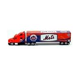 MLB New York Mets Top Dog Tractor Trailer Transport 1:64 Scale Diecast