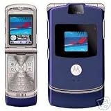Motorola RAZR V3 Unlocked Cell Phone with Video Player--International Version with No Warranty (Cosmic Blue)