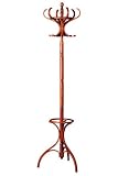 Premier Housewares 184 cm Floor Standing Coat Stand, Birchwood