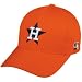 MLB Cooperstown ADULT Houston ASTROS Orange Hat Cap Adjustable Velcro TWILL Throwback