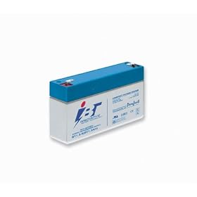 6V Rechargable Back-Up Battery for Intruder Alarms