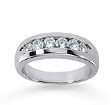 14k White Gold Channel 0.90 Carat Mens Diamond Ring 31Y7gmSH8uL. SL160 14k White Gold Channel 0.90 Carat Mens Diamond Ring