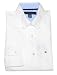 Tommy Hilfiger Men Front Pocket Long Sleeve Logo Shirt (XL, White)