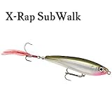 X-Rap SubWalk Subsurface Runs 0-24" 31/2" 5/8oz Olive Green - Rapala XRSB09OG, Fishing Lures & Lure Kits