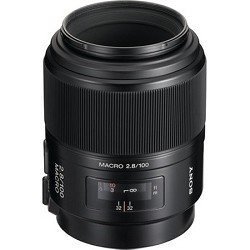 Sony 100mm f/2.8 Macro Lens for Sony Alpha Digital SLR Camera