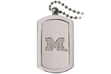 University of Michigan Wolverines Dog Tag Necklace
