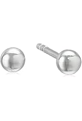 Sterling Silver 3mm Ball Stud Earrings