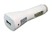 iPod 1A iPhone 1000mA USB Power Strom Adapter 12V bis 24 Volt Weiss DC auf 5V DC Ladeger&auml;t iPhone 3Gs aus Zigarettenanz&uuml;nder PKW LKW Wohnmobil Auto Mac MP3 ipod Player mit 1 Ampere iPhone 3G