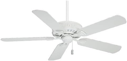 Casablanca 54000 Ainsworth 54-Inch Ceiling Fan with Five Blades, Cottage White by Casablanca fans