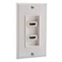 HDMI Wall Plate, Dual Port