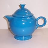 Fiesta Peacock 496 44 oz Covered Teapot by Fiesta