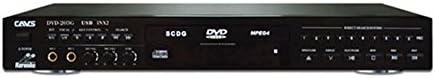CAVS DVD-203G BLK Player, Microphone, Super CD+G Vol 2 with 200 songs, and 17 CD+G Disney Karaoke discs with 136 songs