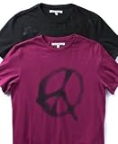 Kenneth Cole - Kenneth Cole New York Short Sleeve "Coated City Scape" and "Peace Love" Printed Tees