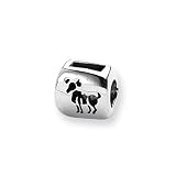 Aries Zodiac Charm in Sterling Silver for 3mm Reflections, Expression, Kera, Pandora and SilveRado Bracelets & Necklaces