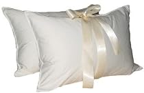 King Classic White Goose Down Feather Pillow , Set of two pillows, 40 OZ Filled Each Pillow