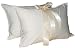Classic White Goose Down Feather Pillow, Set of two pillows