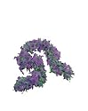 Mardi Gras Feather Boa With Gold Tinsel