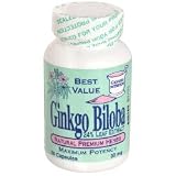 Genesis Ginkgo Biloba Leaf Extract, 30 mg, 50 capsules