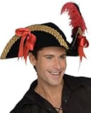 IMAGE OF Black Velvet Pirate Hat