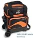 Sporting Goods : BSI 1 Ball Roller Bowling Bag Black/Orange